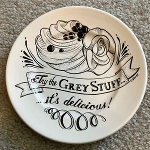 Disney parks Disneyland try the grey stuff plate